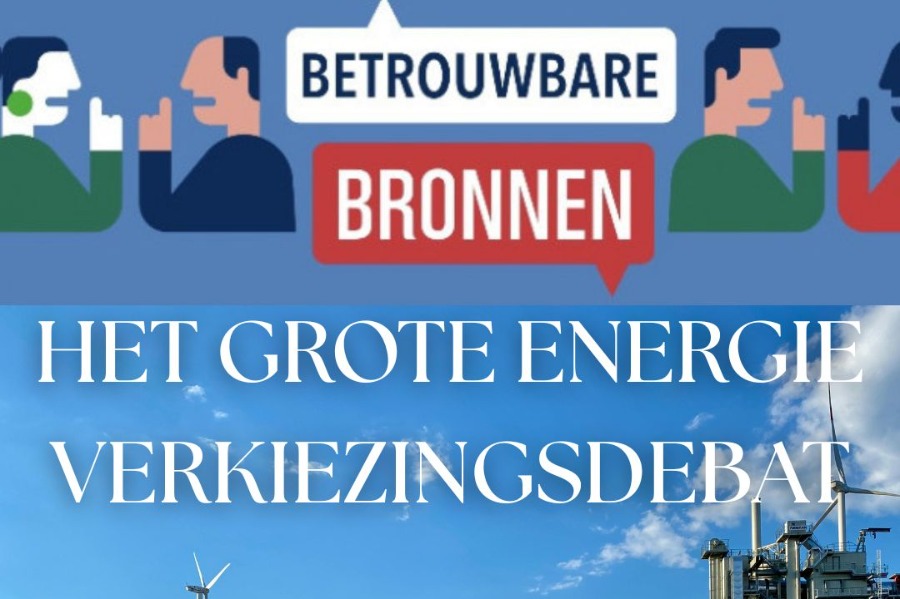 Meld je aan voor het grote Energie Verkiezingsdebat – Met Betrouwbare Bronnen