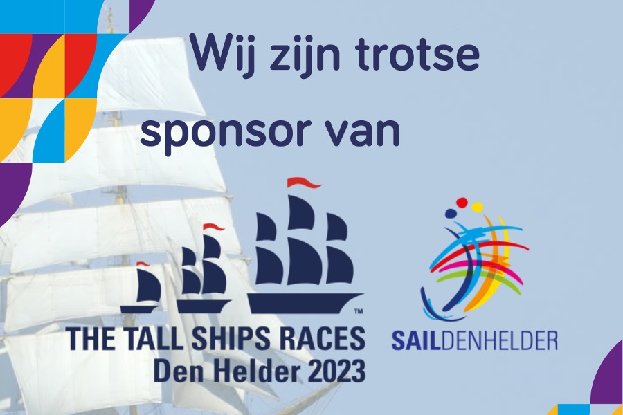 Element NL trotse sponsor van Sail Den Helder