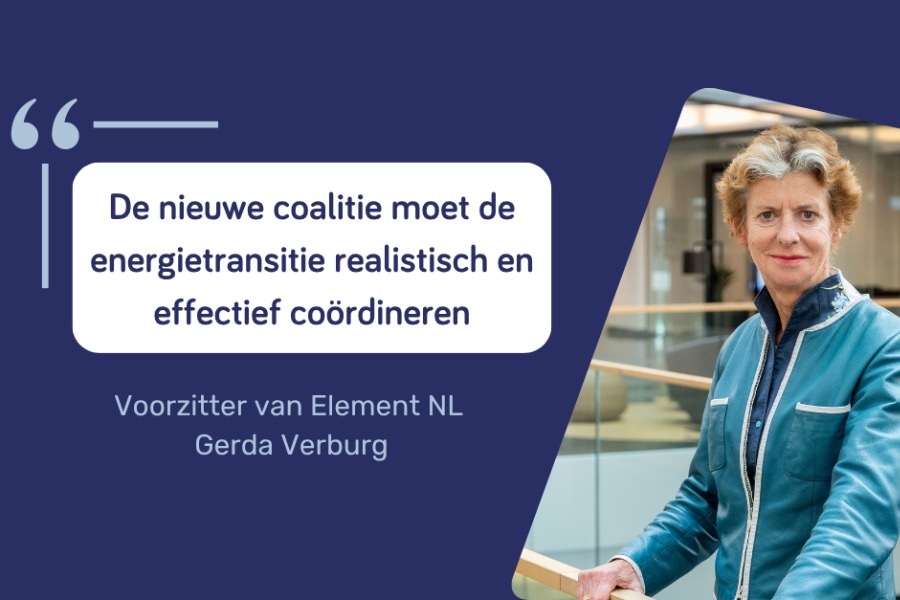 Realistische en effectieve coördinatie van de energietransitie is nodig
